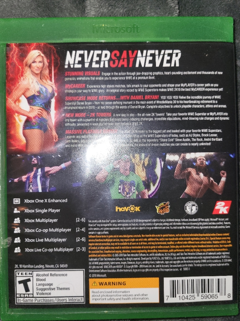 WWE 2K15 Xbox One Video Game - Picture 2 of 4